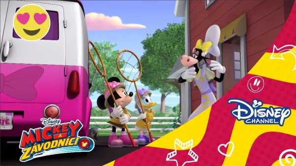 Mickey a závodníci - Mickey a závodníci - Pomocníčky hledají gorilu