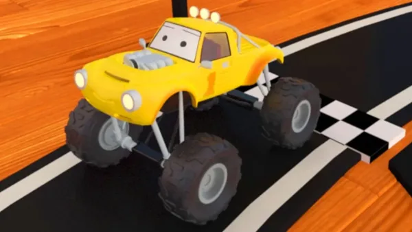 Monster Truck Lucas - Závodní dráha a monster truck