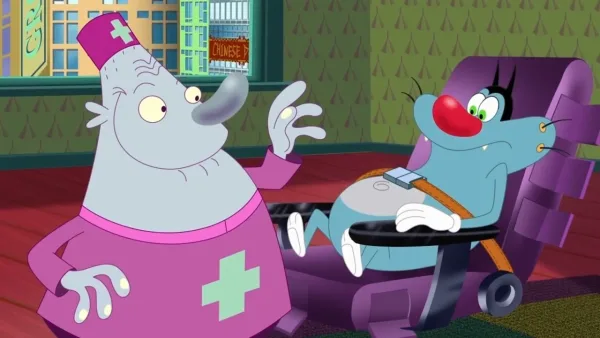 Oggy a švábi - Oggy a švábi - U doktora