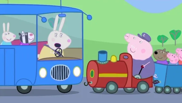 Peppa Pig - Prasátko Pepa - Dědečkův Vláček