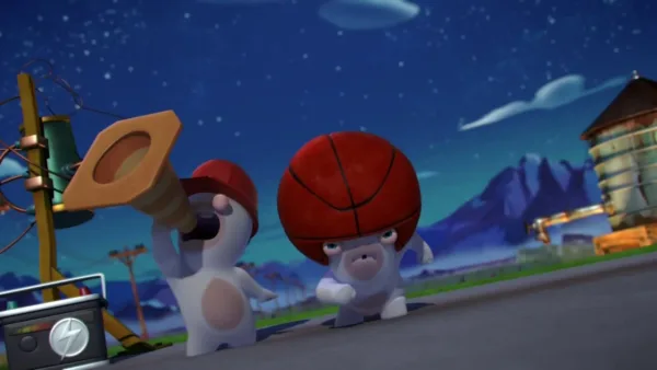 Rabbids - Rabbids Invasion - Měsíc - kompilace