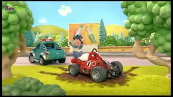 Roary závodní autíčko - Roary Závodní Auto - Roaryho smyk (S01E02)