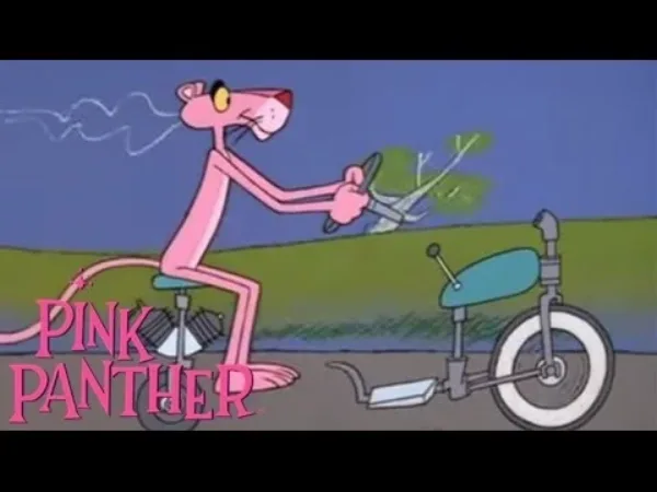 Růžový panter - Růžový panter - Motorka