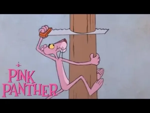 Růžový panter - Růžový panter - Dřevorubec