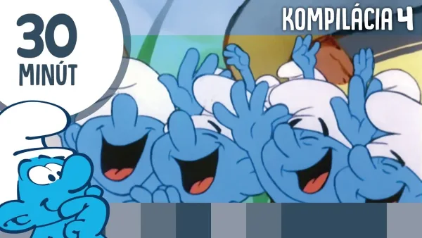Šmoulové - Šmoulové - kompilace 30 minut (SK)