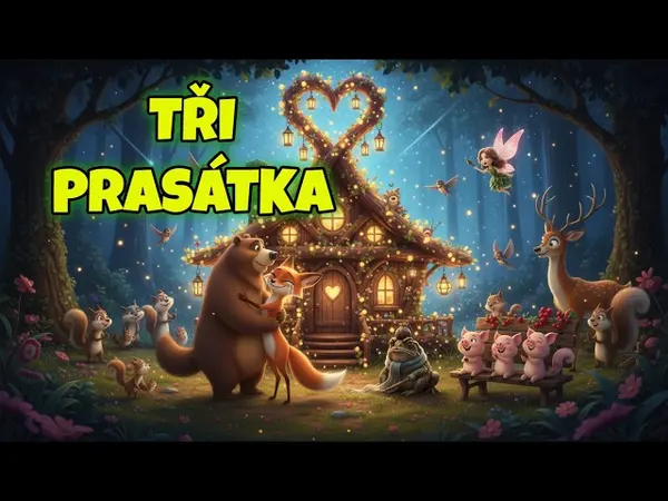 Tři prasátka (pohádka na spaní)