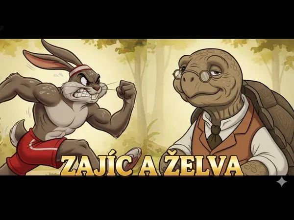 Zajíc a Želva: Závod století (pohádka na dobrou noc)