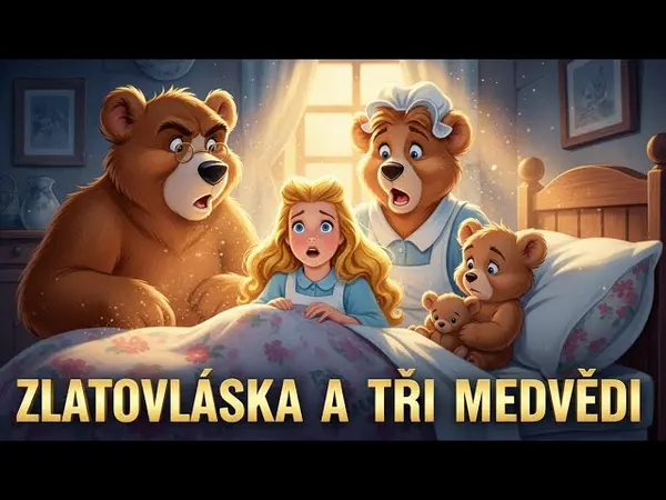 Zlatovláska a tři medvědi (pohádka na dobrou noc)